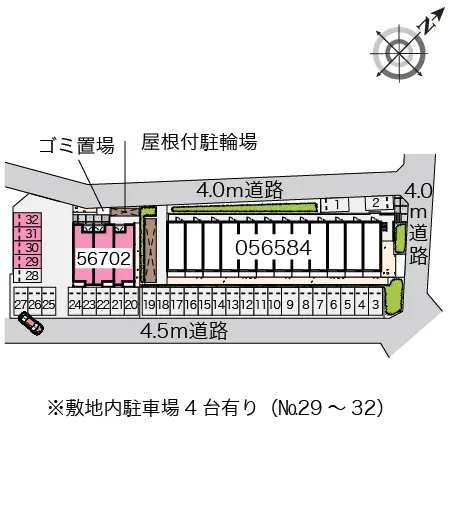 ★手数料０円★柏市十余二 月極駐車場